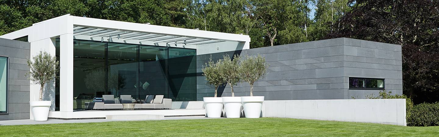 pure round 100cm blanc lin